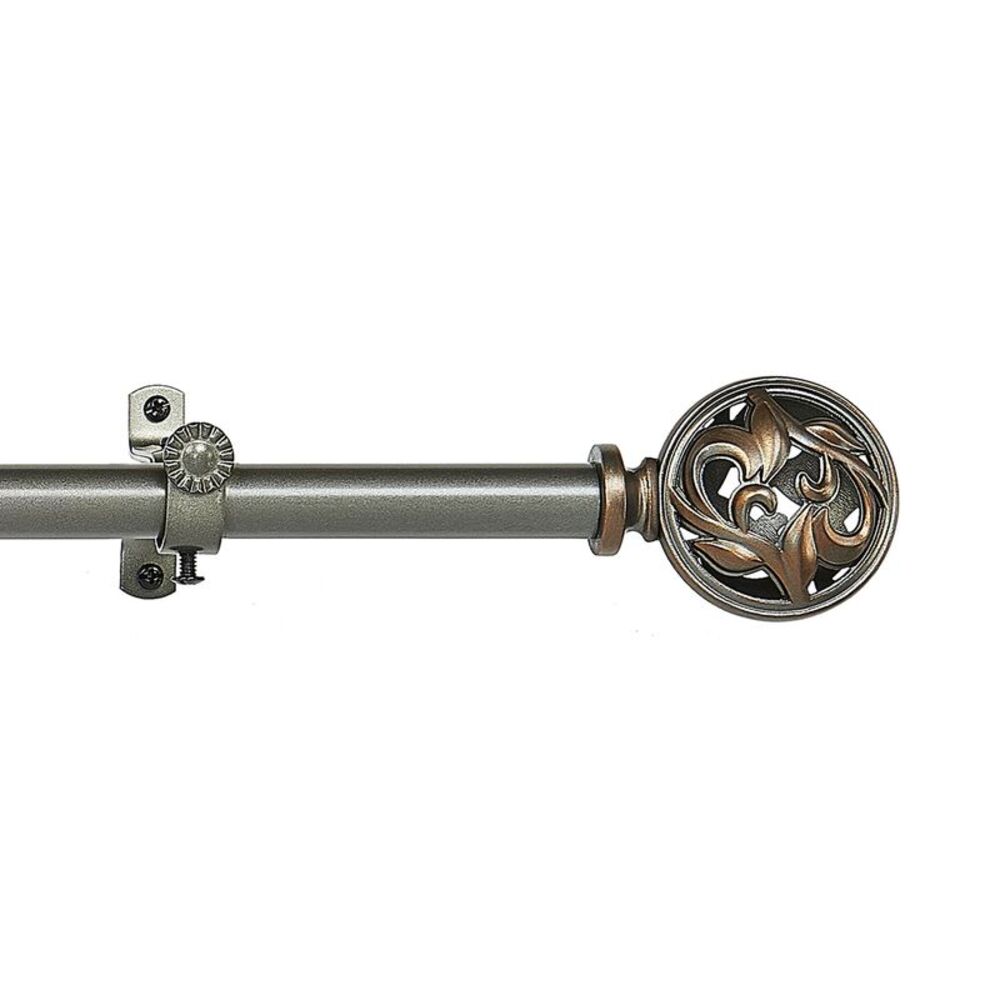 48 x 86 in. Buono II Decorative Rod & Finial Grace
